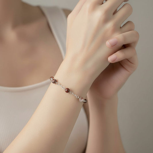 Bracelet Agate Crazy Argent 925