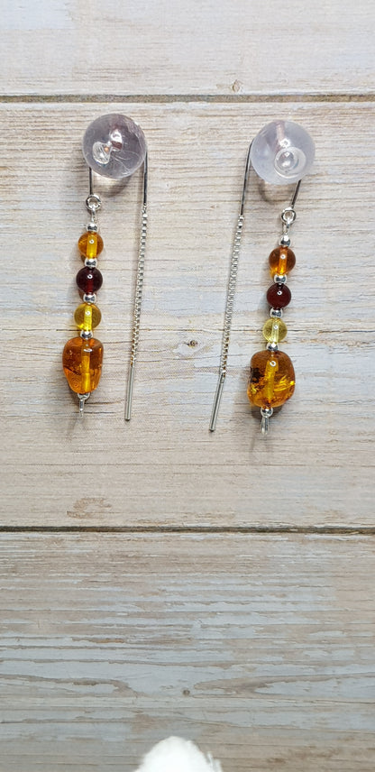 Ambre argent 925