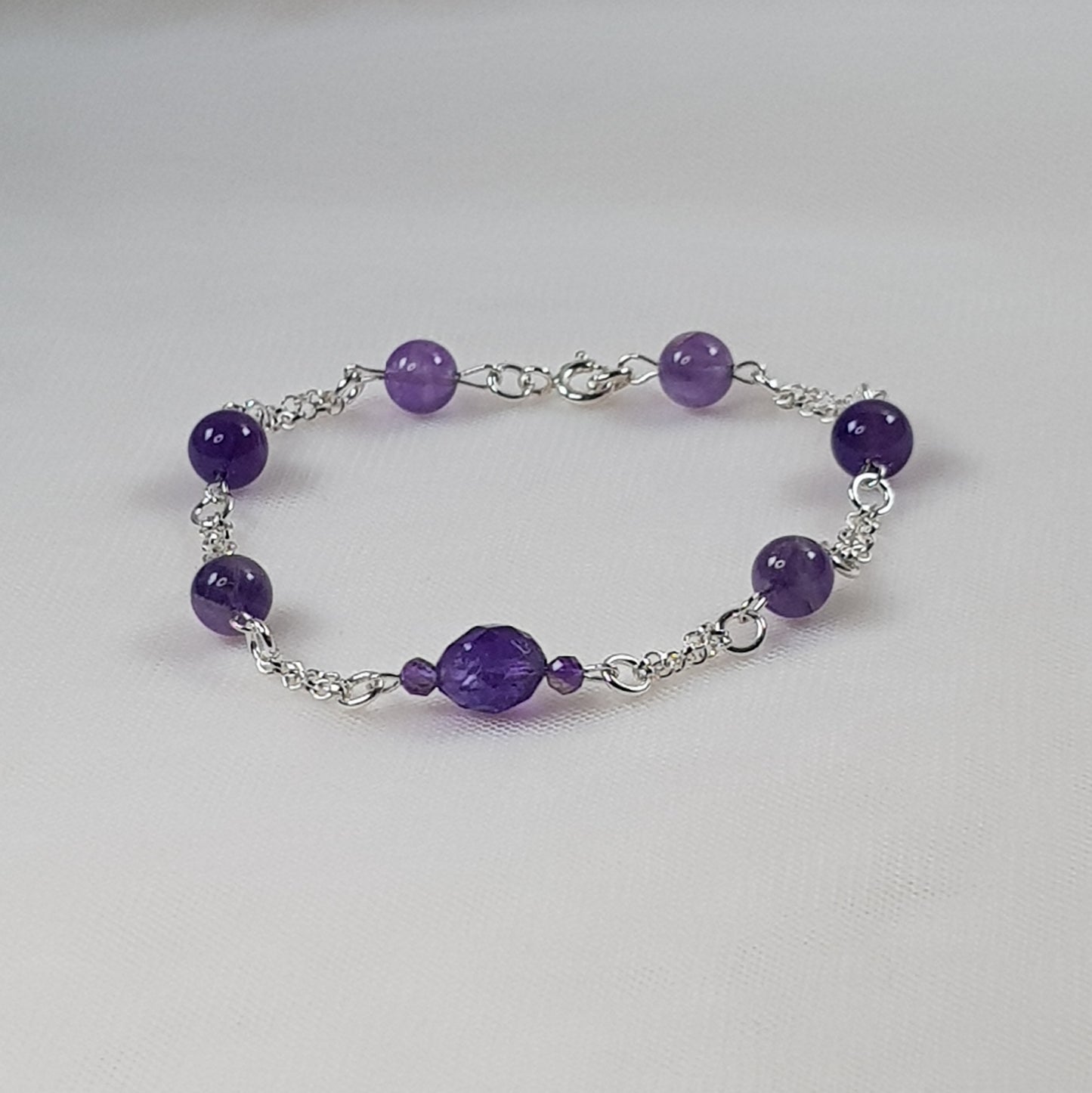 Améthyste argent 925