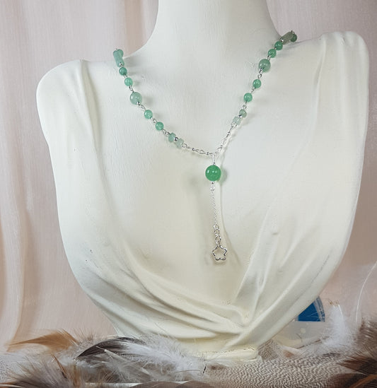 Aventurine argent 925