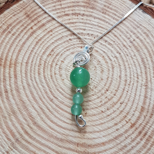 Aventurine argent 925