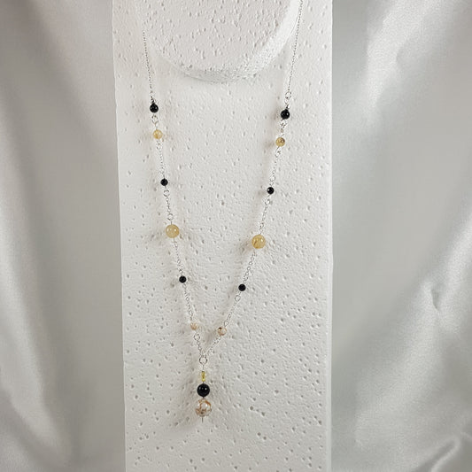 Pendentif Bien-être - Lithothérapie Pierres Naturelles Argent 925