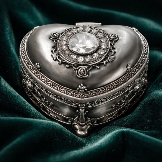 Coffret à Bijoux Cœur - Écrin Romantique