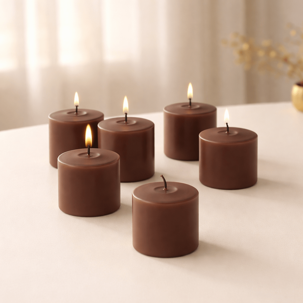 Petite Bougie Votive Soja Bois de Santal Vanille cire de soja 100% naturelle