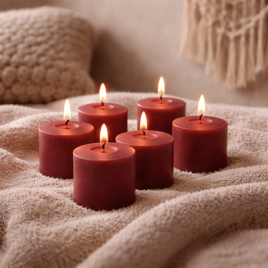 Petite Bougie Votive Soja Framboise Sauvage cire de soja 100% naturelle