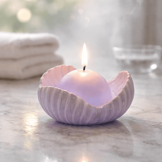 Bougie LED Perle - Élégance Nacrée et Sécurité