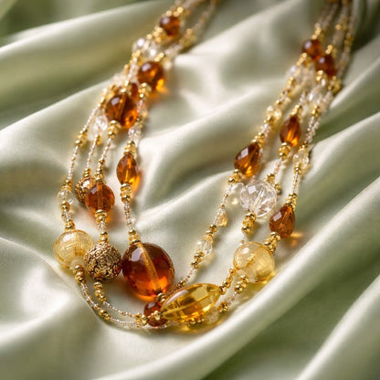Collier Murano Calliope - Verre de Venise Haut de Gamme Certifié