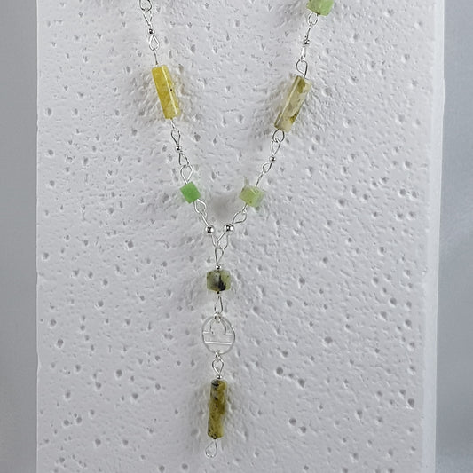 Pendentif Astrologique Balance Chrysoprase Jaspe Argent 925