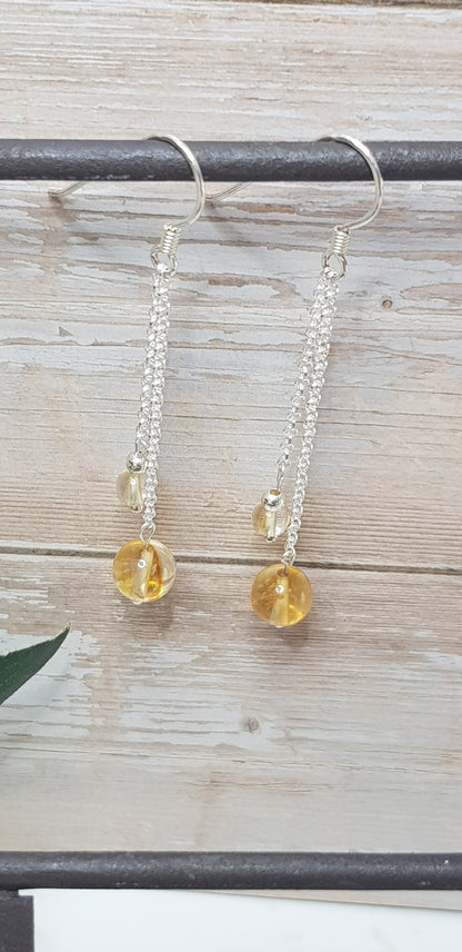 Citrine argent 925