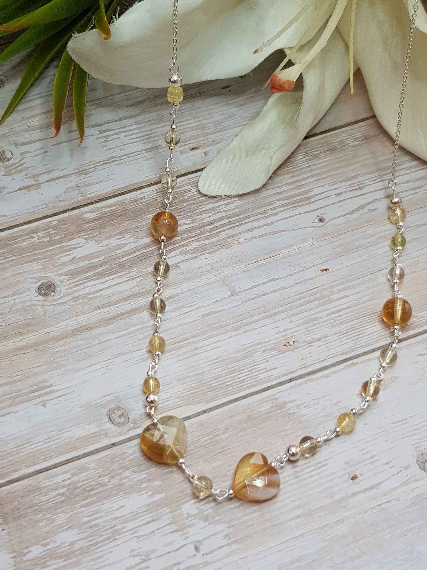 citrine argent 925