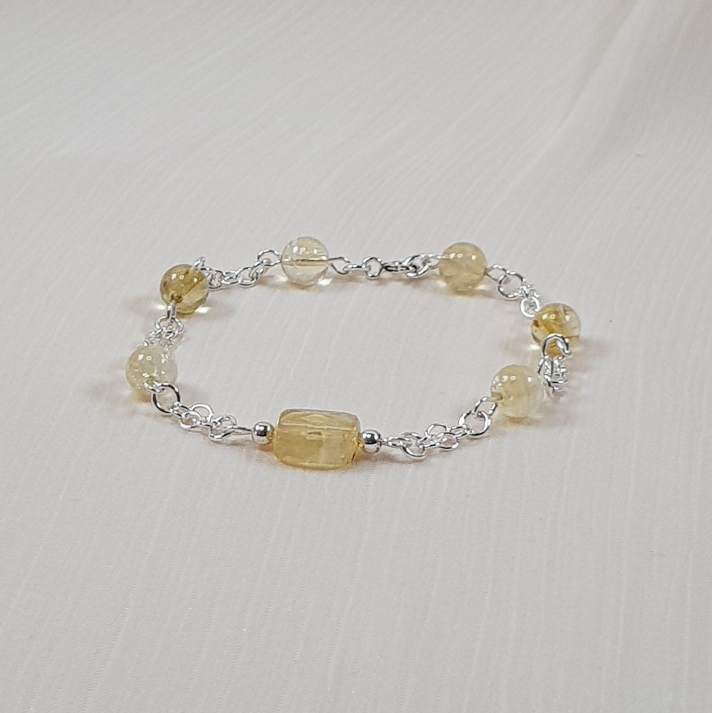 Citrine argent 925