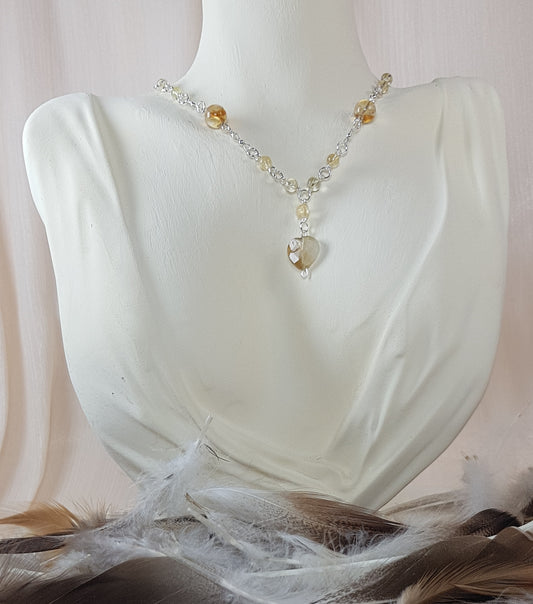 citrine argent 925