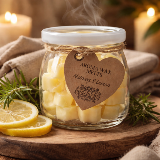Fondants Cire de Soja Citron Noix de Coco - Fraîcheur Tropicale