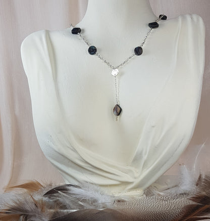 coquille d'ormeau argent 925 tendance Y