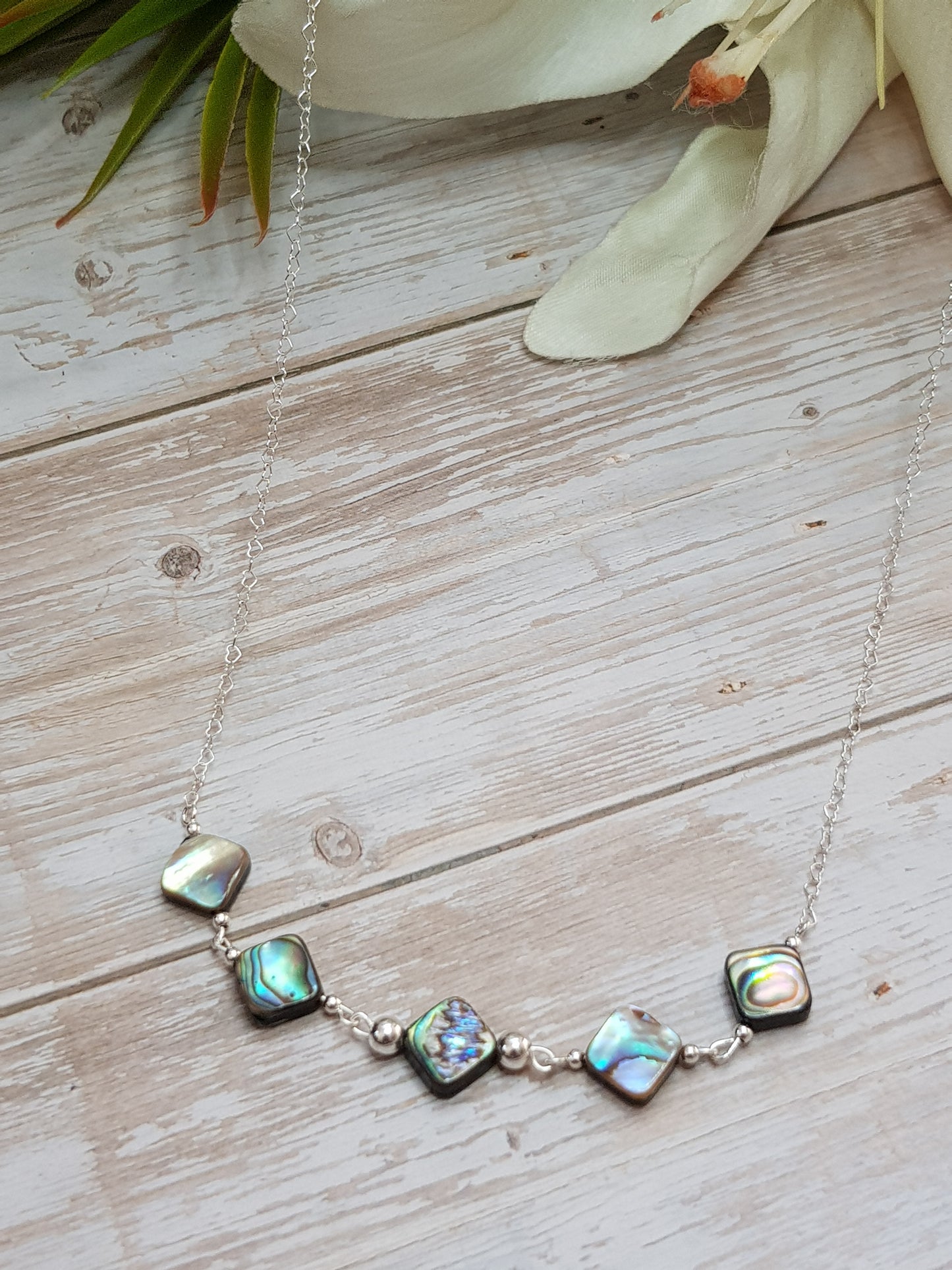 coquille d'ormeau argent 925