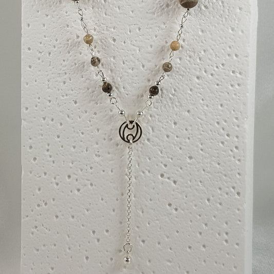 Pendentif Astrologique Cancer Corail Argent 925