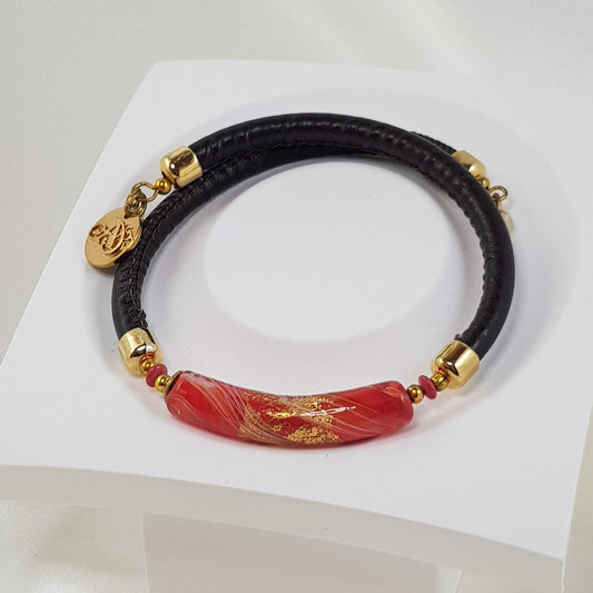 Bijou verre Murano Antonio Vaccari certificat authenticité artisanat italien 