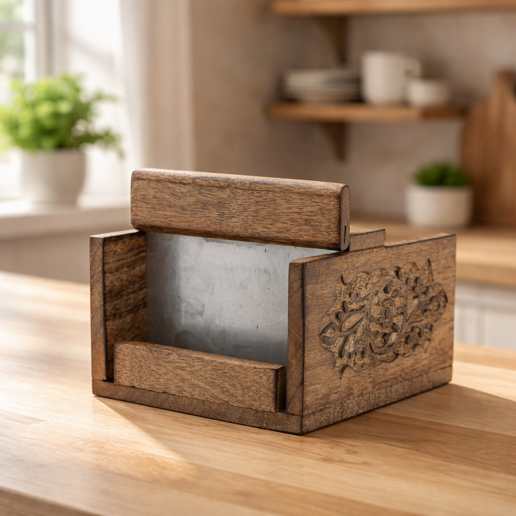 Coupe Savon en Bois - Accessoire Bain Naturel et Écologique