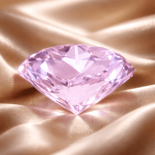 Diamant Décoratif en Verre Cristal Rose
