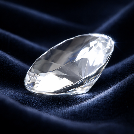 Diamant Décoratif en Verre Cristal Transparent