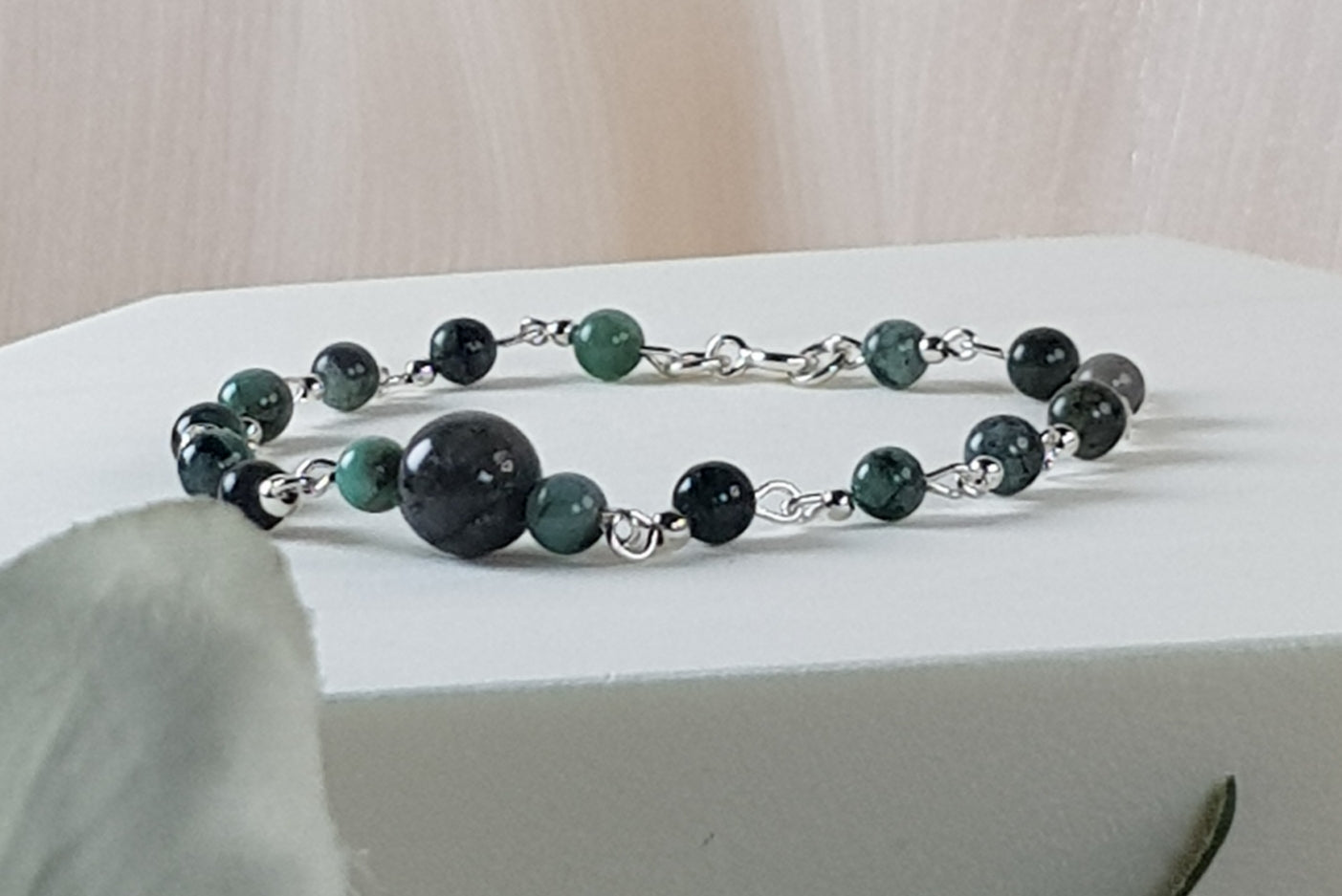 Emeraude argent 925
