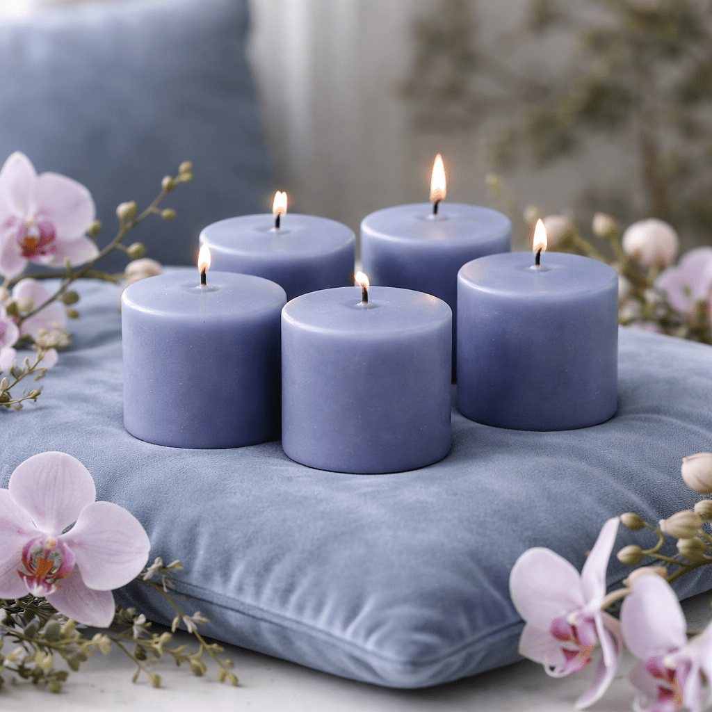 Petite Bougie Votive Soja Floraison de Printemps - Fraîcheur Florale cire de soja 100% naturelle