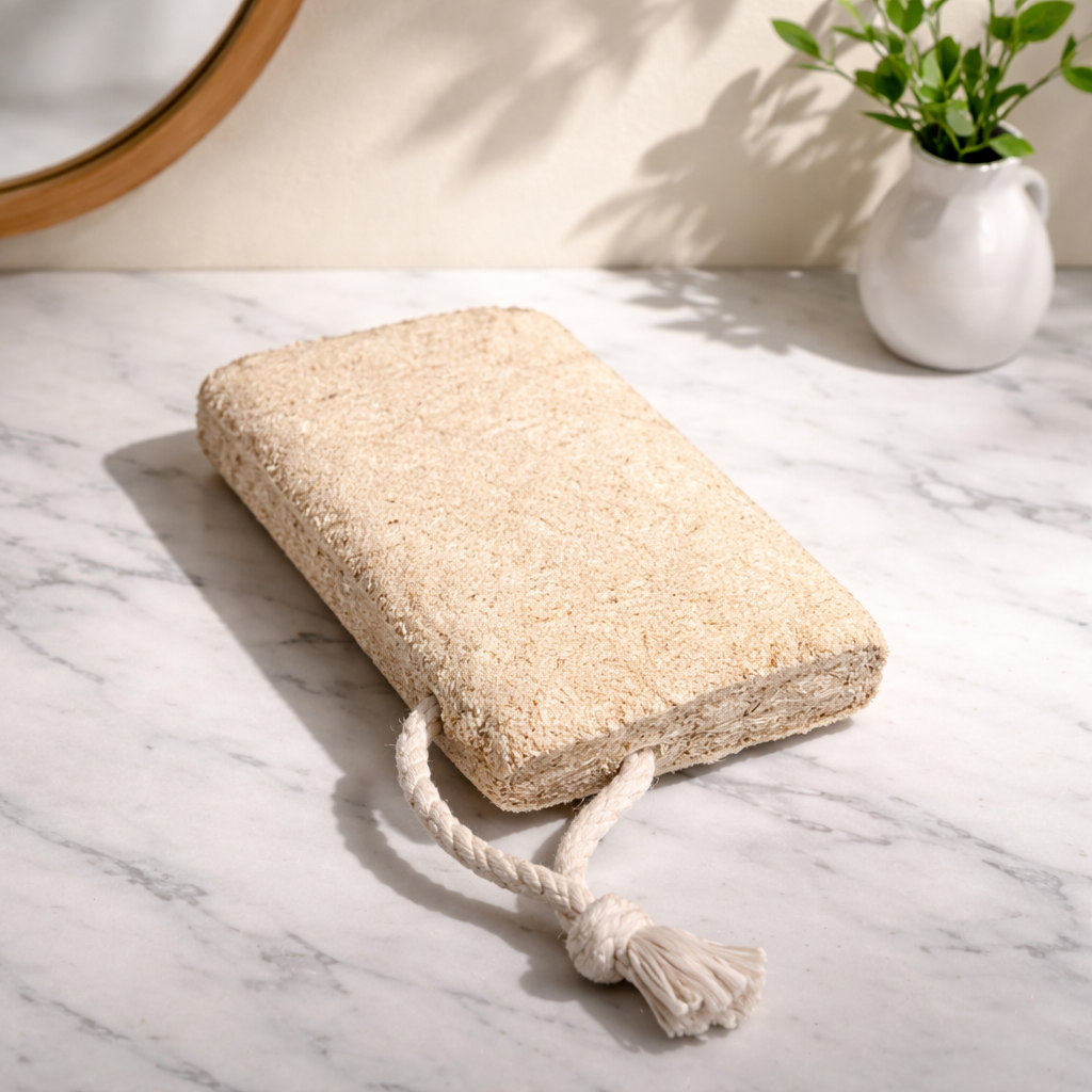 Éponge Naturelle de Loofah - Exfoliation Naturelle et Écologique