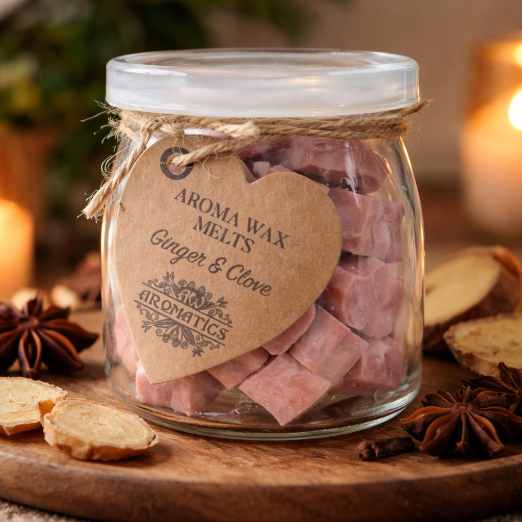 Fondants Cire de Soja Gingembre Clou de Girofle - Chaleur Épicée