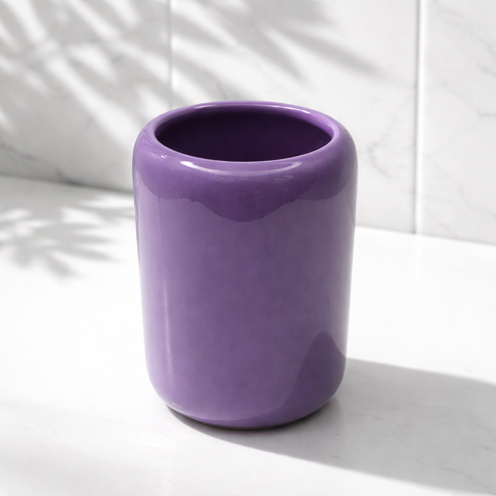 Gobelet en Céramique - Accessoire Bain Élégant et Raffiné