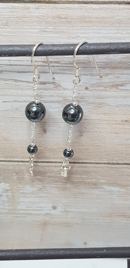 Hématite argent 925