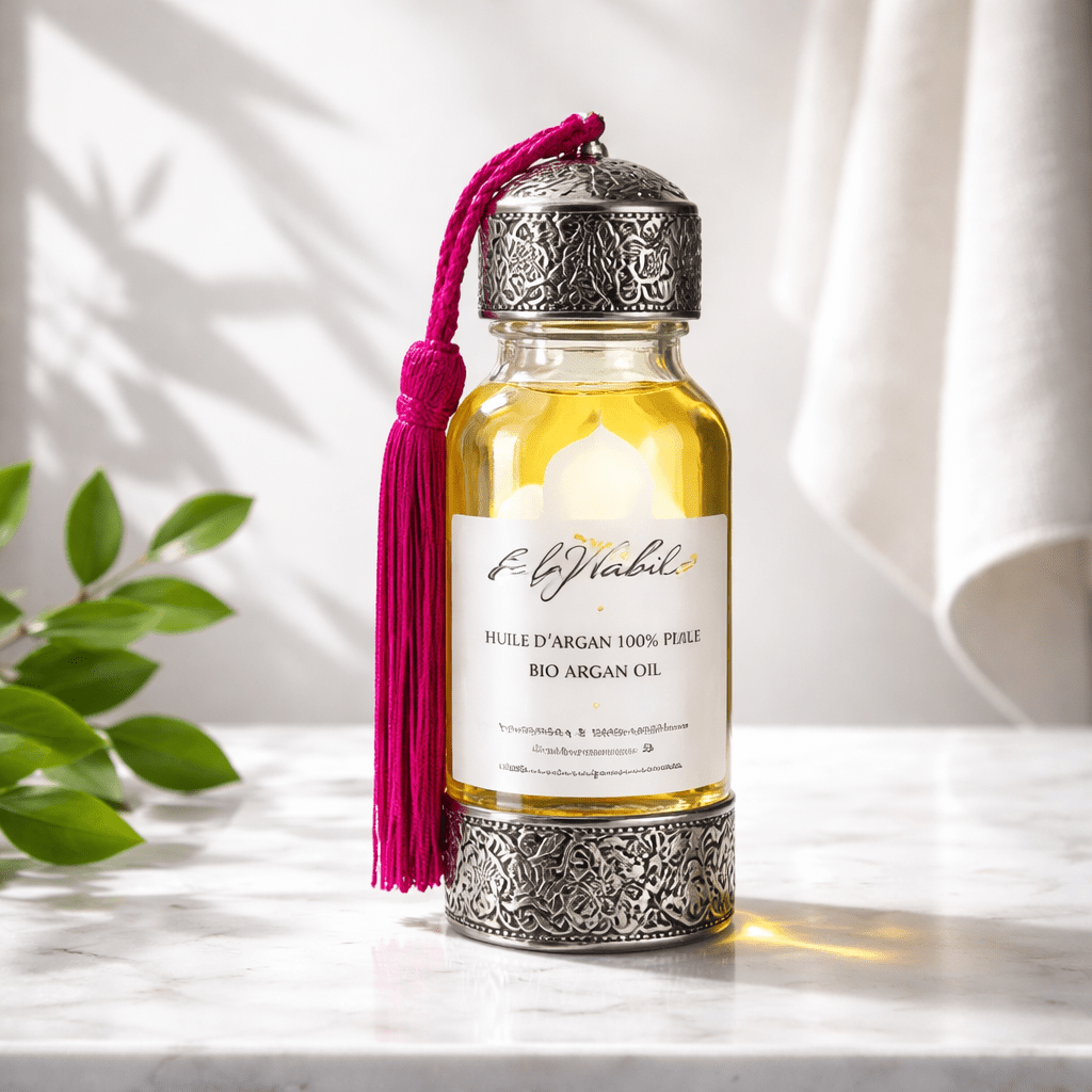 Huile d'argan pure 125ml - L'or liquide du Maroc pour votre beauté naturelle.