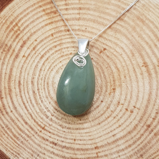 jade de Birmanie argent 925