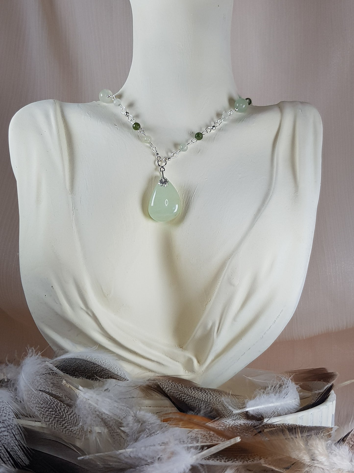 jade de chine argent 925