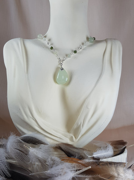 jade de chine argent 925