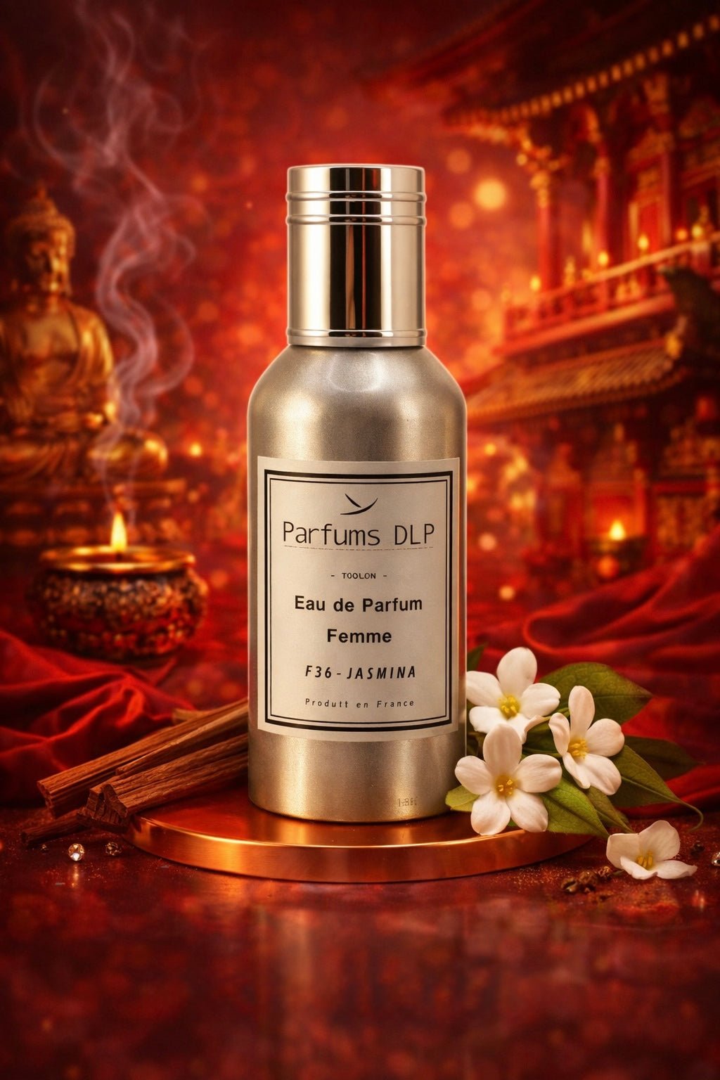 Eau de Parfum Femme Jasmina - Élégance Florale au Jasmin