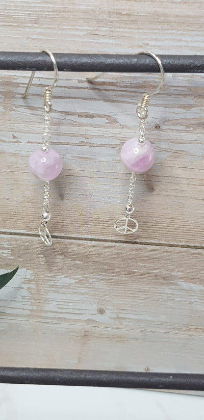 Kunzite argent 925