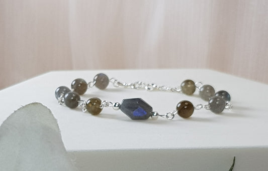 Labradorite argent 925