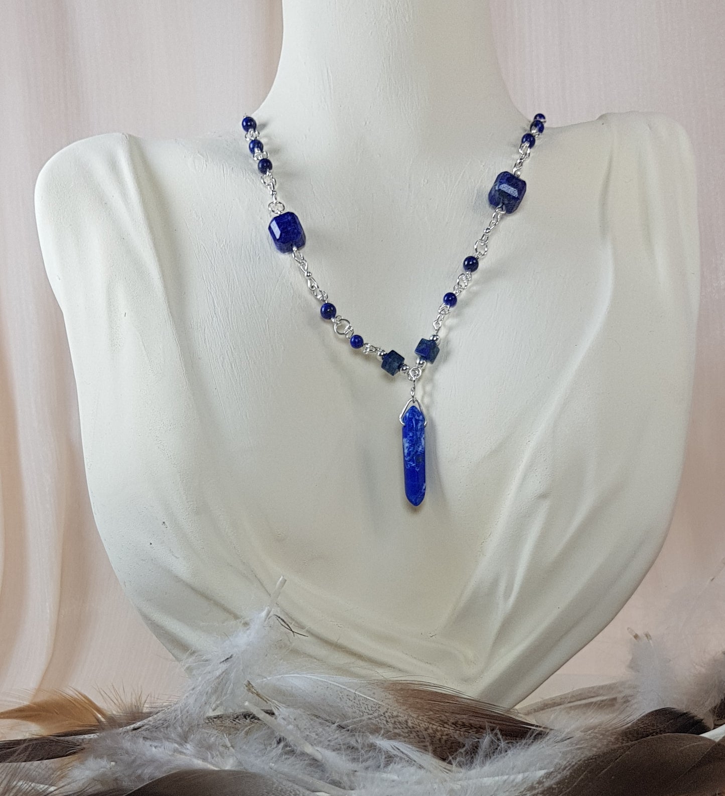 Lapis lazuli  argent 925