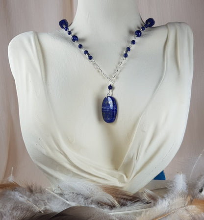 lapis lazuli ovale argent 925