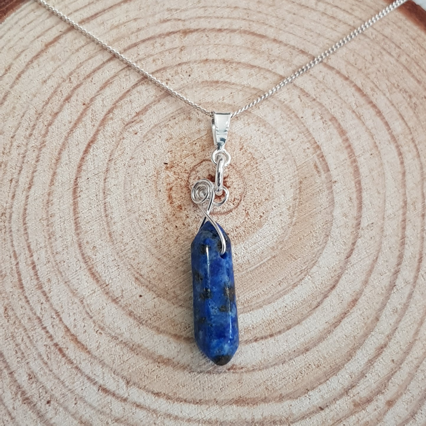 Lapis lazuli argent 925