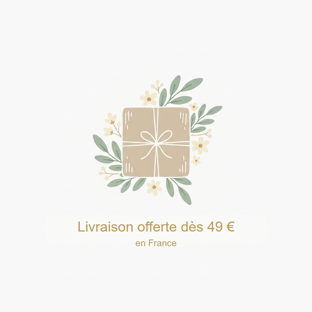 Livraison offerte dès 49 € en France