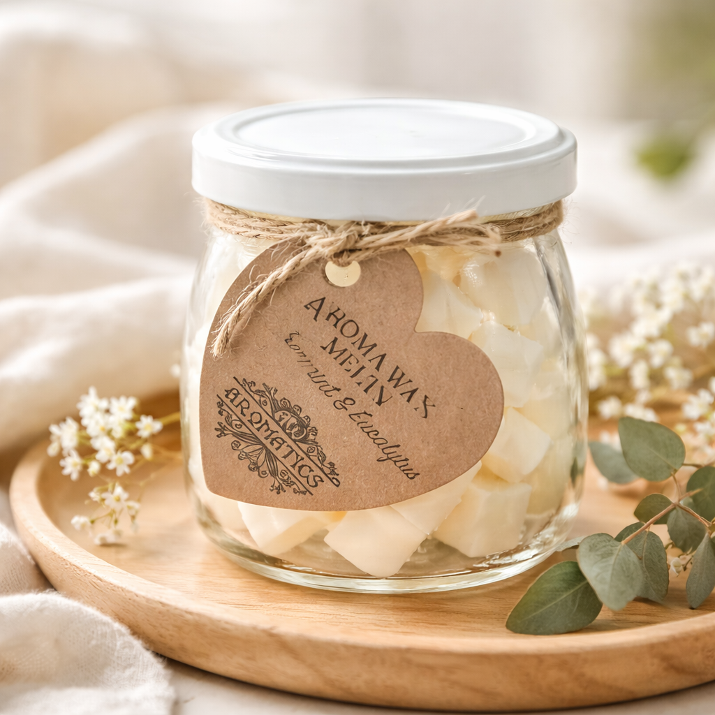 Fondants Cire de Soja Menthe Eucalyptus - Fraîcheur Purifiante
