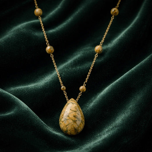 Pendentif Muscovite Pierre Naturelle