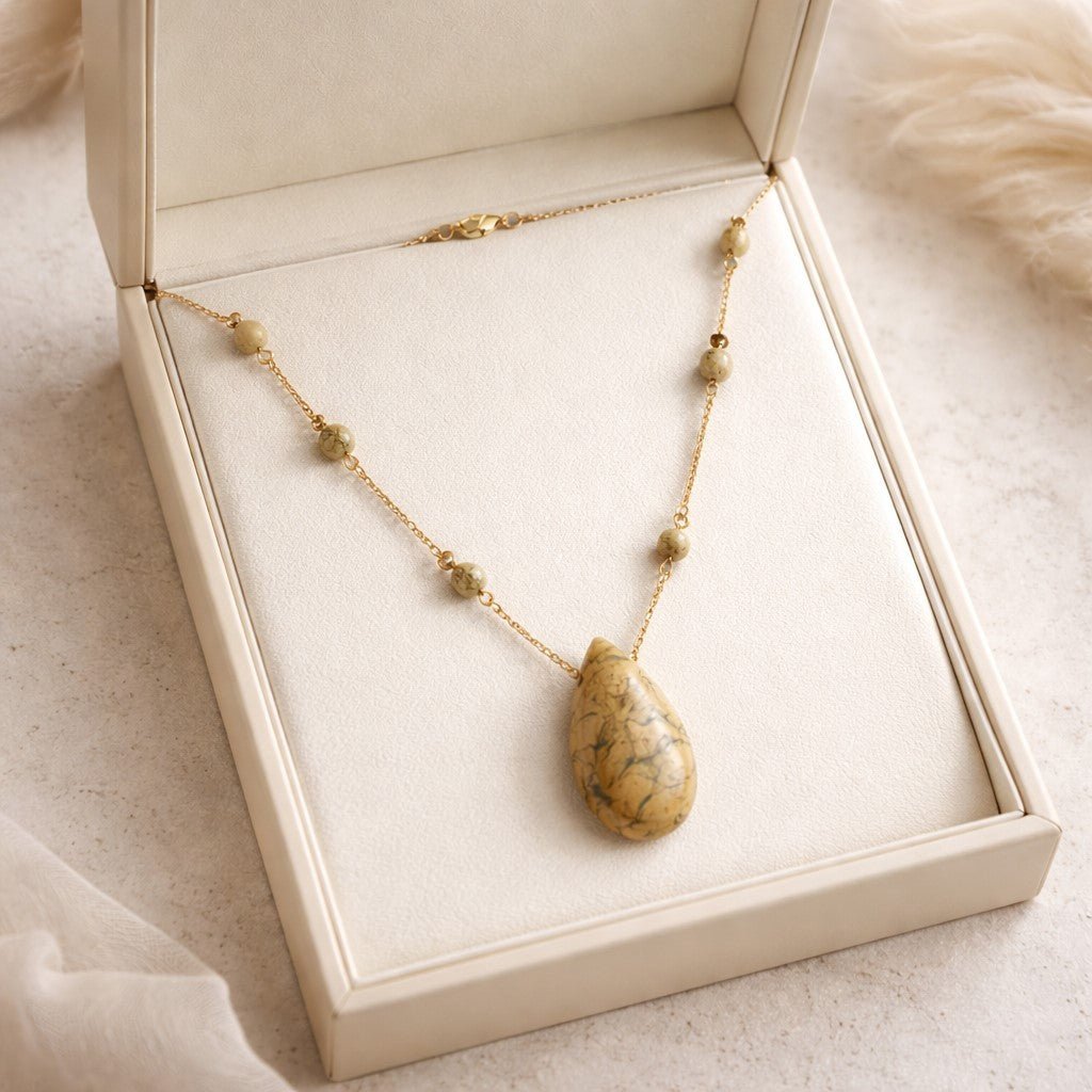 Pendentif Muscovite Pierre Naturelle