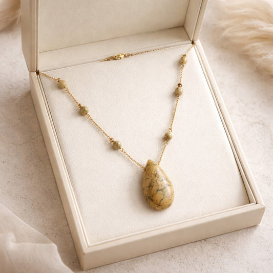 Pendentif Muscovite Pierre Naturelle