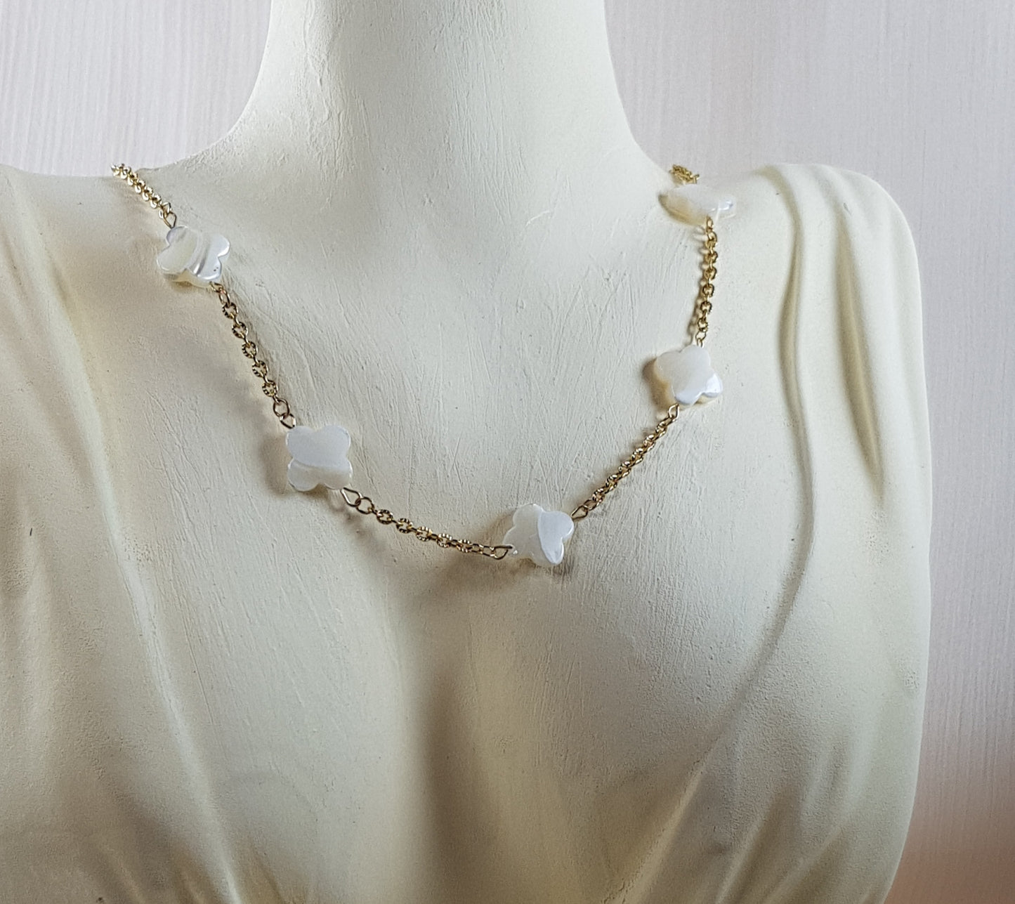 nacre alhambra argent 925 plaqué or