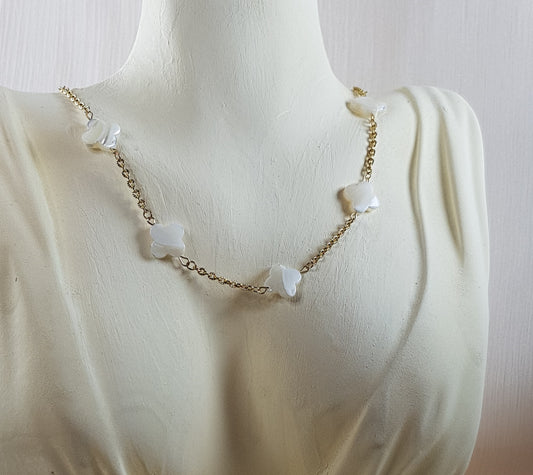 nacre alhambra argent 925 plaqué or