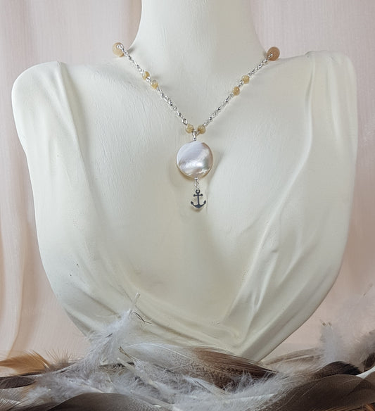Nacre doré argent 925 Tendance Y