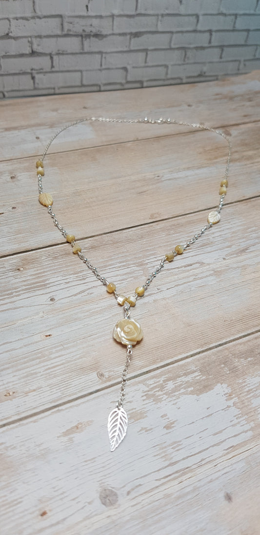 Nacre  doré argent 925 Tendance Y