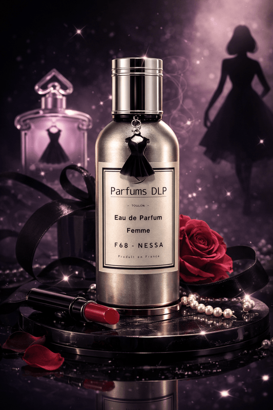 Eau de Parfum Femme Tenue noire, Nessa - Douceur et Féminité Délicate